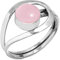 Jeweloporium Rosa Rosenquarz 925 Silber Ringe für Damen mit Stein viktorianisch Silber Ringe Größe 68(21.6) Engagement Geschenk Handgefertigt Schmuck