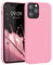 kwmobile Case Compatible with Apple iPhone 12 / iPhone 12 Pro Case - TPU Silicone Phone Cover with Soft Finish - Light Pink