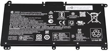 HP HW03XL Original Akku 41,04Wh für 255 G8, 17-cn0000, 470 G8, Pavilion 15-eg1000