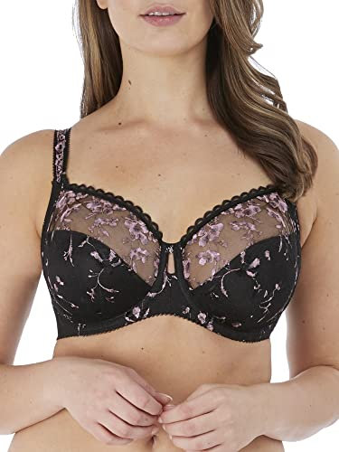 Fantasie Envisage Side Support Underwire Bra (6911), Black, 30H US