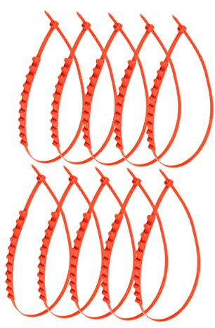 Garneck 10 Stücke Set Ketten Für Kette Für Autoreifen Auto Schneekette Reifen Schneekette Für Automobilreifenkette Die Kette Schneeketten Reifenkette Suv Orange