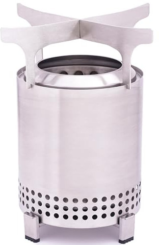 AKI YAMA Kochfeldrahmen für Solo-Herd Mesa, Mesa XL und Solo-Herd-Zubehör, wandelt Tisch-Feuerstelle in Campingkocher um. Kompatibel mit allen Töpfen Pfannen. Ersatz für Titan, Lagerfeuer Kochring