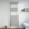 DuraTherm® 1800 x 600mm Flat Straight Heated Towel Rail Radiator Modern Central Heating Bathroom Warmer Wall Mounted Ladder Rad, Polished Chrome