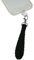 AMAYO - Boho Handykette Universal, Handyanhänger, Handy Perlen Schlüsselband, Handschlaufe, Baumwolle, Armband, Handyband, kompatibel mit jedem Handy, Smartphone und Handy Hülle (Schwarz Makramee)