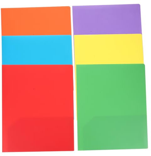 NUOBESTY A4-ordner Im Japanischen Stil Mit Taschenlöchern 2 Taschenordner Großpackung Für Büro Schule Binderzubehör