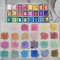 Perlglanzz Aquarellfarben, 24 Farben Solid Aquarell-farbkasten, Metallics-aquarell-farbset, Metallics Farben Wasserfarben, Aquarellfarben Set Metallics, Aquarell Glitzer Farbe Für Kinder, Anfänger