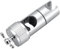 Support de Pomme Douche de Rechange-Support Universel Pour Pommeau de Douche - ABS + Chromé - Support de Douche sans Perçage - Support Rotatif à 360° - Pour Barre de Douche de 16 à 28 mm