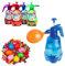 Renopfect Bomba De Globo De Agua 1.5 L Botella Con Hinchador Globos De Agua Bomba De Globo De Agua De Aire Con 500 Globos De Agua,inflador De Globos De Aire Y Agua,botella De Spray Para Niños,juegos D