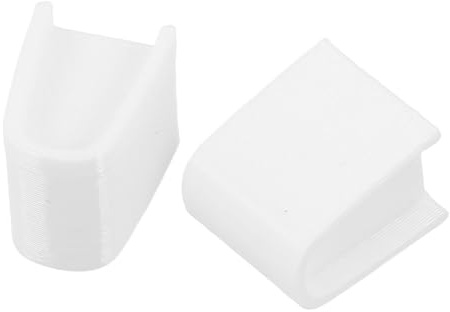 Beavorty 2pcs Dimmer Switch Knob Replacement White for Wall Light Dimmer, Split Slider Knob for Fan Control, Home Renovation Upgrade
