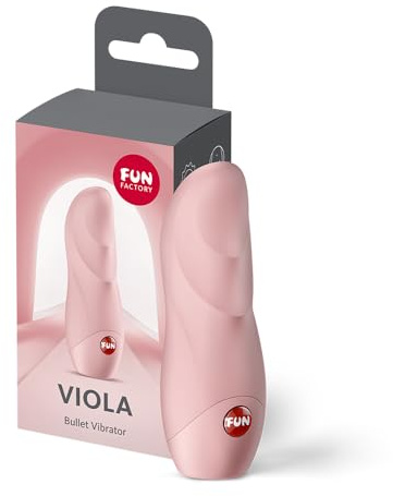 Fun Factory Viola | Mini-Vibrator für Frauen | 12 Vibrationsprogramme | Reiseformat | IPX7 wasserdicht | batteriebetrieben | Sex Spielzeug für Frauen | Erotik | Sex Toys | Hautfreundlich | Diskret