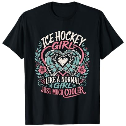 Ice Hockey Girl Hockey T-Shirt