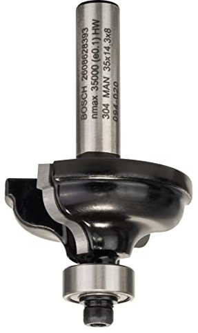 Bosch 1x Fraise à doucine classique PRO (pour Bois résineux, Bois dur, Ø 31,8 mm, Professional Accessoire Défonceuse manuelle, Fraise à araser)
