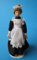 CREAL SàRL Frau Marie Bedienung Magd Puppe für die Puppenstube Miniatur 1:12
