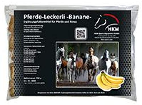 HKM Banan Hästgodis, Flerfärgad, 750 g