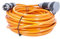 as - Schwabe Verlängerungsleitung 25 m H07BQ-F 3G2,5 mit SchukoUltra Pro, extrem robust, Verlängerungskabel für Einsatz im Aussenbereich, Baustelle, Gewerbe, Industrie, orange/grau, IP54, 62263