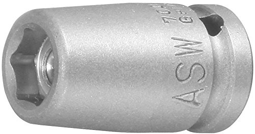 ASW 70034 Kraft-Steckschlüssel-Einsatz mit Magnet 1/4 Zoll 6-kant 8 mm