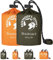 NEU: Backpacker's Journey Biwaksack, ultraleichter und wasserdichter Notfallschlafsack. Ideal für Camping, Wandern und Abenteuer (grün & orange)