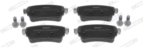FERODO FVR5120 Bremsbelagsatz Bremsbeläge Hinten mit Zubehör Kompatibel mit OPEL Vivaro C Kastenwagen K0