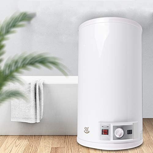 Smart Water Heater with LED Control - Electric Hot Water Tank and Shower Set - Storage Tank Boiler for Bathroom Heating