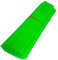 cyclingcolors 72x Couvre Rayon Roue Avant arrière Jante Tube Paille Fendue 235 mm (21 Pouces) idéal vélo BMX Fixie Moto cyclomoteur Pit Dirt Cross (Vert)