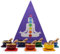 Set de regalo de 7 Cuencos Tibetanos con Piramide de Chakras para Meditación, Yoga y Sanación, Ideal para centros de Yoga, Meditación, Escuelas Budistas