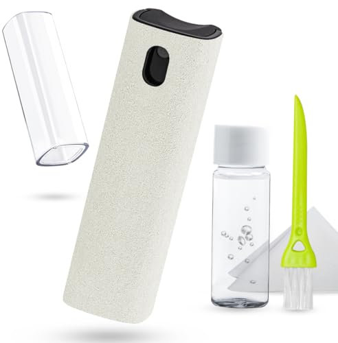 walrfid Car Screen Cleaner Spray, 20ml Electronic Touchscreen Cleaning Brush Kit for TV, Laptop, iPad, iPhone, Cellphone, MacBook Pro, Tablet, PC, Computer, Monitor, LCD Screens, Eyeglasses, Cream
