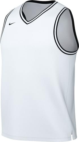 Nike Men's M Nk Df DNA Jersey Top, White/Black, S