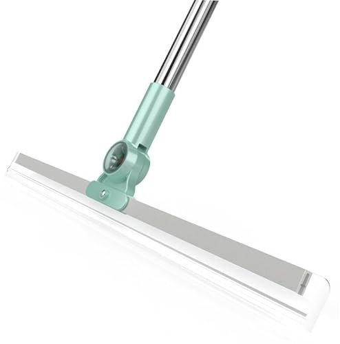 MagiDeal Escobilla de Goma para Suelo, Cepillo para Fregar Suelos, Fregona Práctica Giratoria de 180 °, Escoba de Silicona para Quitar La Cubierta de Agua del