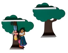 PsGreen Mini Baum-2er-Set kompatibel für Toniefiguren, Tonieregal Toniebox Tonie Erweiterung - Erweiterungsregal - Kinderzimmer