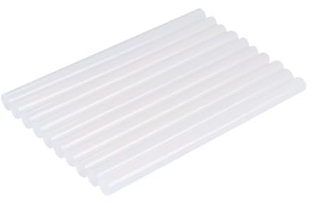 10 Pack Hot Glue Sticks - Suitable for Metal, Wood, Glass, Fabric, Crafting, DIY, and Home Repairs- Glue Gun Refills - Mini Sticks for Glue Guns - 7mm x 100mm