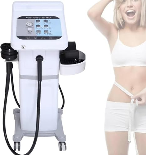RETRIN Tragbare G8 Hochfrequenz Taillen-Körperformungs-Massagegerät - Ganzkörpershaper für die Erholung von Muskelschmerzen und Ermüdung mit 8 Massageköpfen und 32 Unterdruckbecher