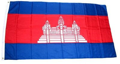 Fahne/Flagge Kambodscha 90 x 150 cm Flaggen