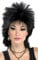 80's Rock Idol - Black Costume Wig