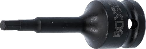 BGS 5481-M5 | Impact Bit Socket | length 75 mm | 12.5 mm (1/2) Drive | internal Hexagon 5 mm