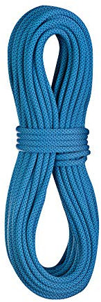 EDELRID Kletterseil Tower 10.5 mm (Einfachseil, 69 g/m), Farbe:Aqua Blue;Länge:40 m