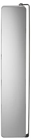 Croydex Arun Tall Pivoting Mirror Cabinet, Silver, 1200 mm
