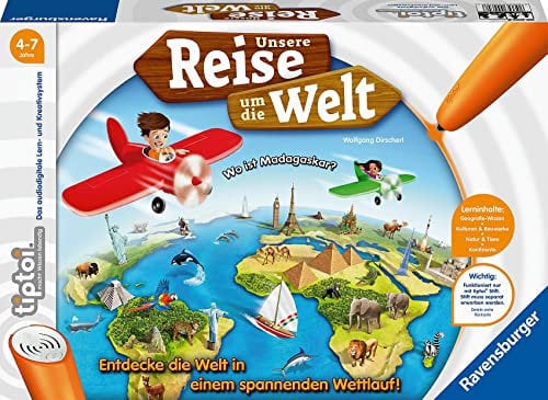 Ravensburger tiptoi Unsere Reise um die Welt