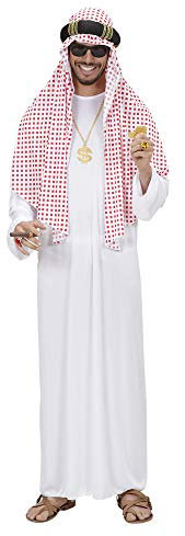 W WIDMANN MILANO Party Fashion - Kostüm arabischer Scheich, Tunika, Orient, Sultan, Faschingskostüme