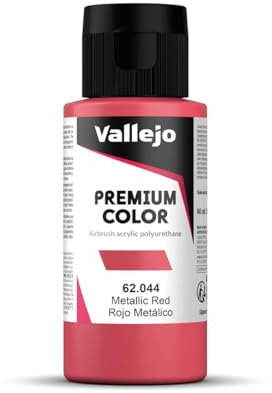 Vallejo Premium-Farbe, 60 ml rot metallic