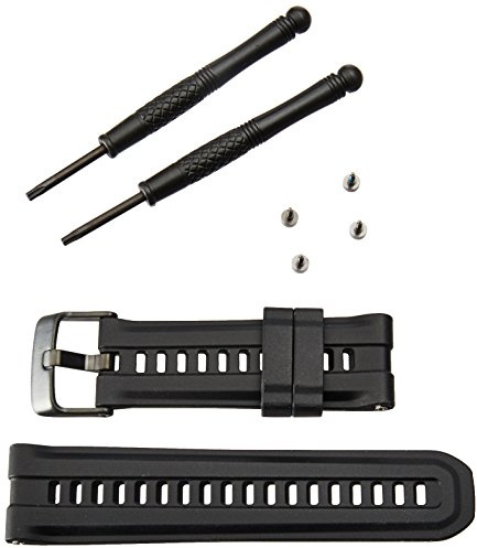 Garmin 010-11814-07 - watch bands (Bracelet, Black, Silicone)