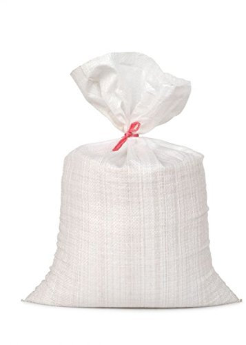 Kunsthandwerkstube 10 Stück PP Gewebesack 500 x 800 mm 75 g weiß 25 kg 50 Liter Stabiler Boden