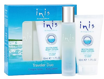 Inis the Energy of the Sea Cologne and Body Lotion Traveler Duo