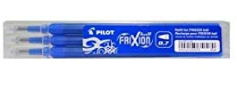 Pilot FriXion Ball (BLS-FR7), Blau, 2 Stück