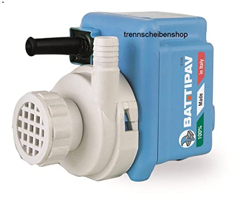 Battipav - Pompa dell'acqua WP2/S2_ da 1000 l/h, pompa da immersione, per seghe da pietra, macchine taglia-piastrelle e tagliapietra con serbatoio