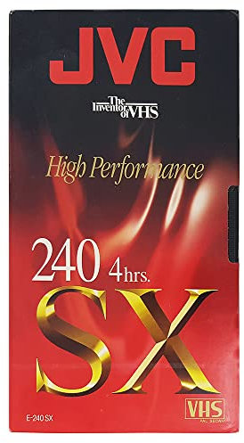 JVC E240 A Blank Tapes