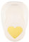 Vaessen Creative Motivstanzer Mittel Herz 1 Ø2,5cm, Medium, white