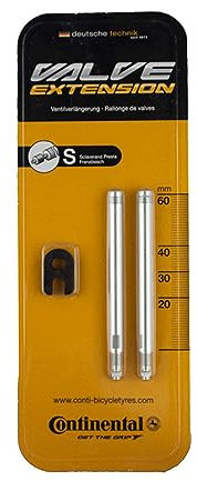Continental Ventil SV-Ventilverlängerung, Silber, 60 mm, 0140034