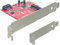 Delock PCI Express Karte Hybrid (1x intern SATA III, 1x intern mSATA)