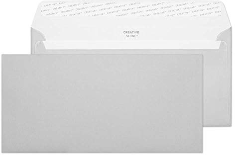 Blake Creative Shine Briefumschläge Haftklebung Metallisch