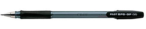 PILOT - BPS-GP Broad Ballpoint Pen - Broad 1.0mm Tip - 12 x Black Pens